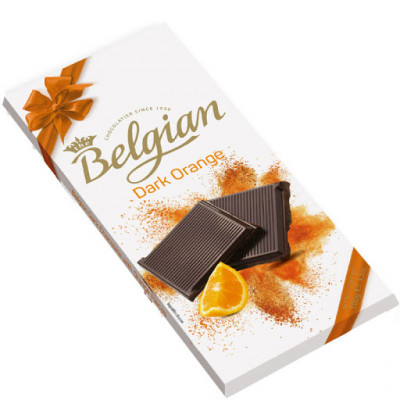 Belgian Dark Orange narancsos étcsokoládé | Rubik kocka