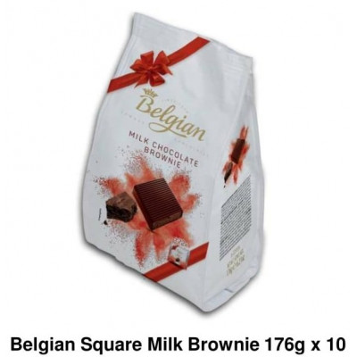 Belgian Square Milk Brownie | Rubik kocka