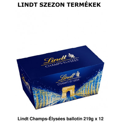 Lindt Champs Elysses ballotin | Rubik kocka