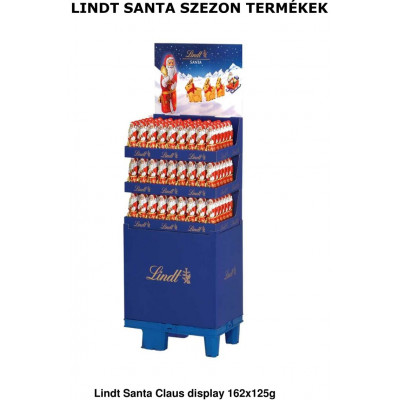 Lindt Santa Claus display