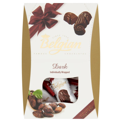 Belgian Dark Individually Wrapped belga csokoládé praliné