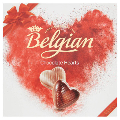 Belgian Hearts belga csokoládé praliné
