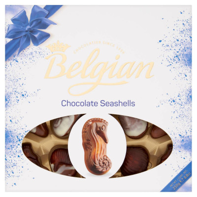 Belgian Seashells belga csokoládé praliné