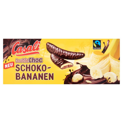 Casali csokoládéba mártott habosított banánkrém