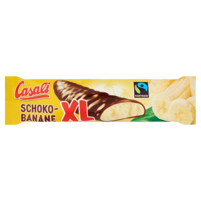 Casali XL habosított banánkrém csokoládéba mártva | Rubik kocka
