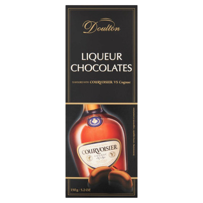 Doulton Courvoisier VS cognacvel töltött csokoládé praliné | Rubik kocka