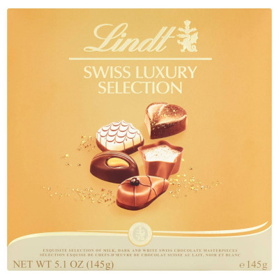 Lindt Swiss Luxury Selection válogatott svájci csokoládé 145g