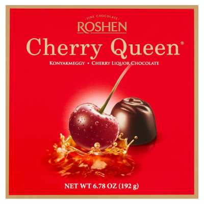 Roshen Cherry Queen konyakmeggy 