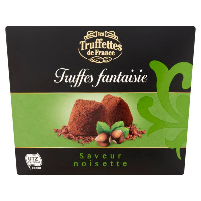 Truffettes de France mogyorós ízesítésű trüffel praliné