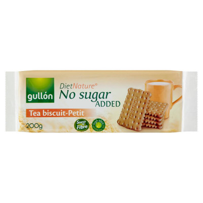 Gullón DietNature cukor hozzáadása nélkül készült keksz, édesítőszerrel