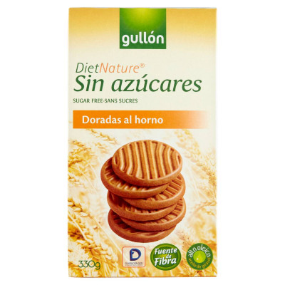 Gullón DietNature cukormentes keksz, édesítőszerrel
